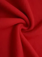 Solid Red Men's Heavy Gauge Hoddie