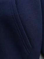Premium Solid Navy Blue Men's Hoddie