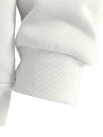 Premium White Zip-up Men's hoddie