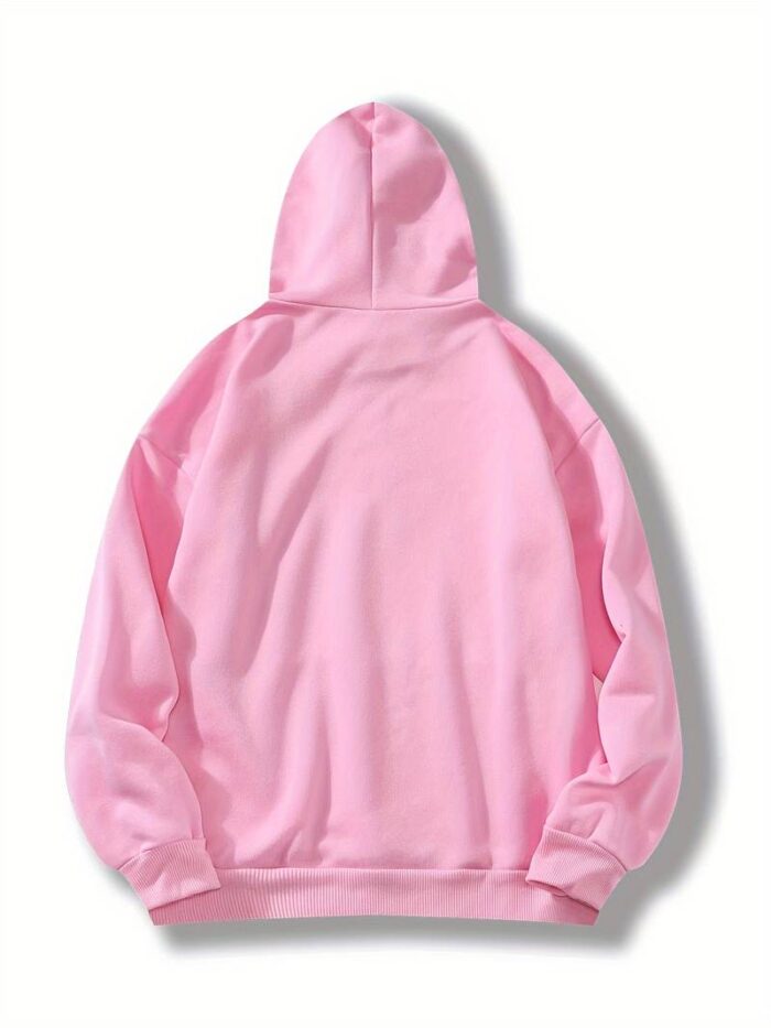 Premium Flamingo Pink Men's Hoddie Soft & Comfy