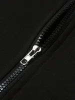 Black Zipper Men's Hoddie Premium Soft & Comfy