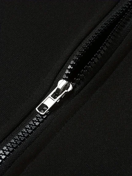 Black Zipper Men's Hoddie Premium Soft & Comfy