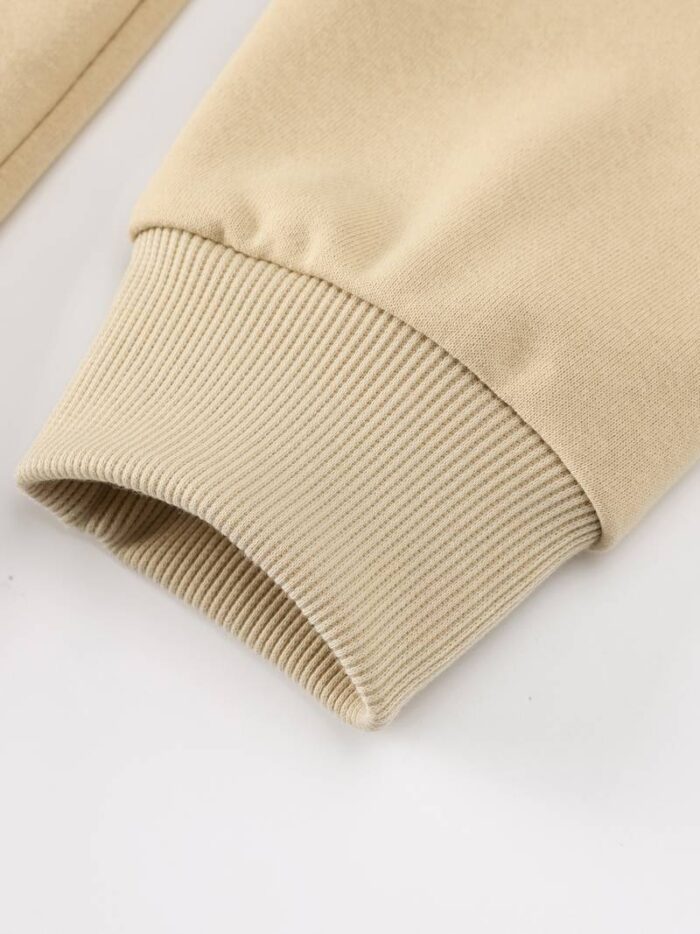 Beige Men's Hoddie Soft & Comfy