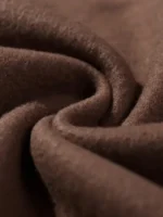 Solid Chocolate Men's Hoddie (Heavy Gauge Fabric)