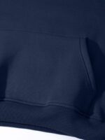 Premium Solid Navy Blue Men's Hoddie