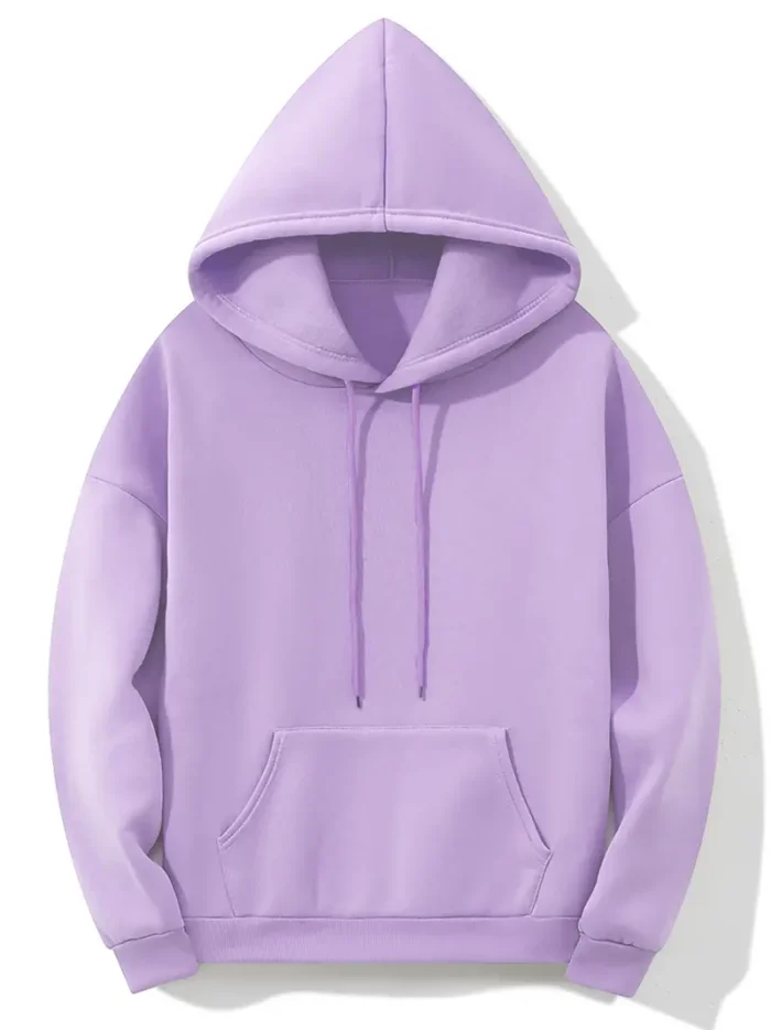 Premium Lavender Men's Hoddie ( Premium Fabric )