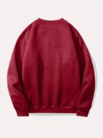 Solid Maroon Men's Sweatshirt