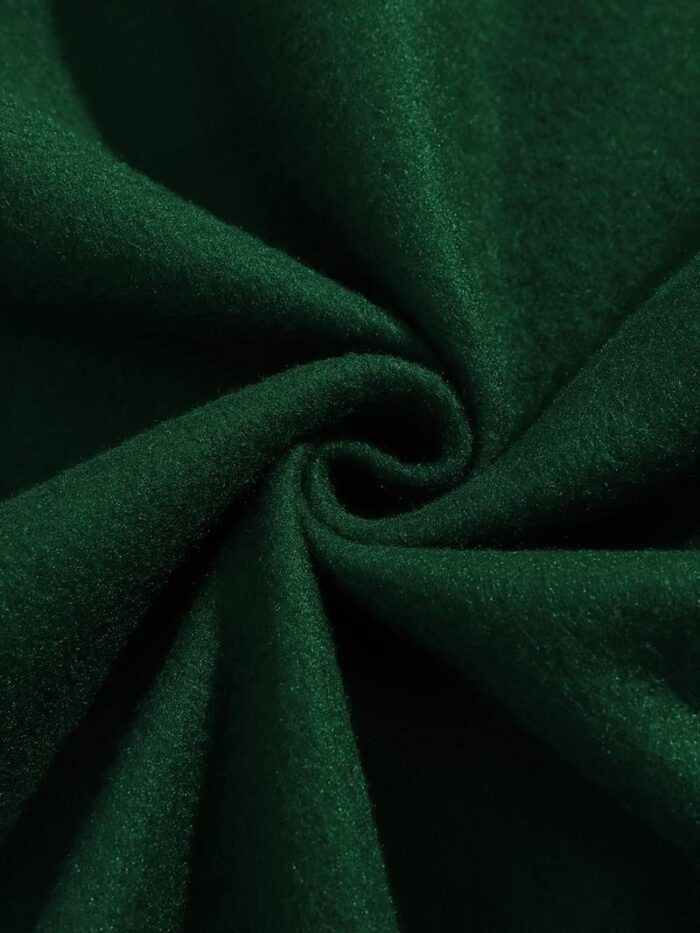 Solid Dark Green Men's Hoddie Soft & Comfy