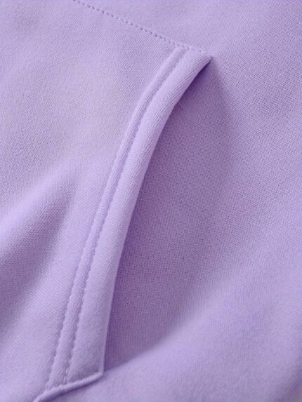 Premium Lavender Men's Zip-up Hoddie Soft & Comfy