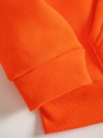 Premium Tangerine Men's Zip-up Hoddie