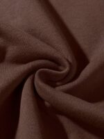 Solid Mocha (Dark Brown) Men's Sweatshirt