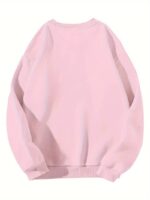 Peach Pink Men's Sweatshirt