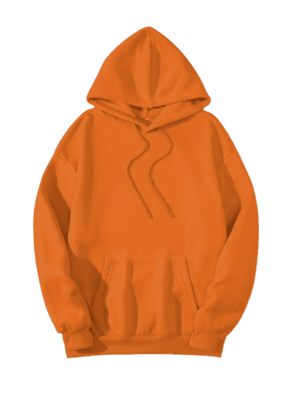 Premium Tangerine Men's Hoddie Soft & Comfy