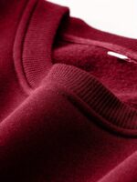 Solid Maroon Men's Sweatshirt