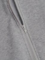 Grey Zip-Up men's Hoddie Soft & Comfy