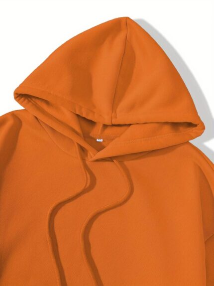 Premium Tangerine Men's Hoddie Soft & Comfy