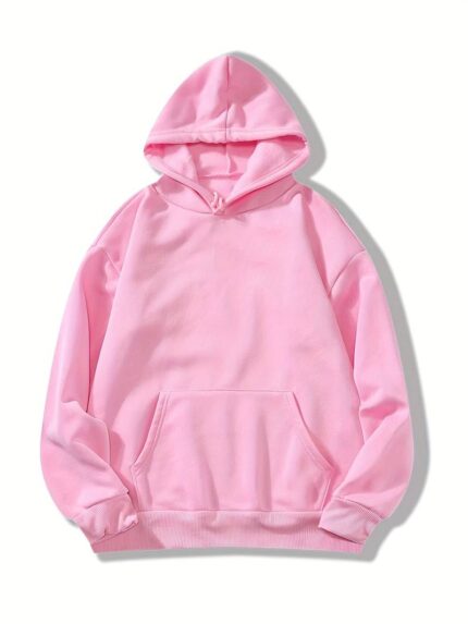 Premium Flamingo Pink Men's Hoddie Soft & Comfy