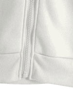 Premium White Zip-up Men's hoddie